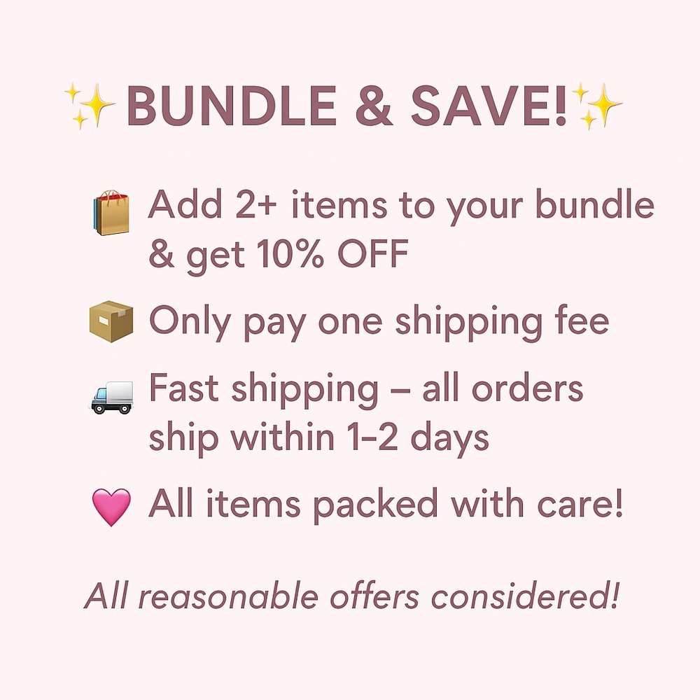 Bundle and Save Offer